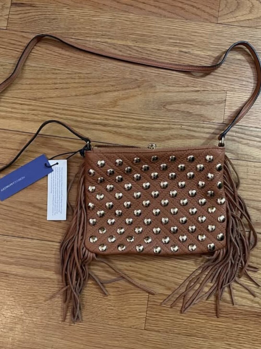 NWT Rebecca Minkoff Kerry fringe crossbody leather bag